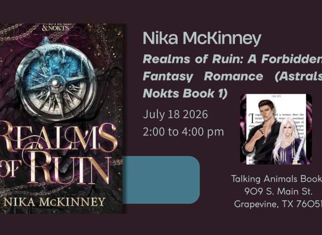 Local Author Nika McKinney: Realms of Ruin: A Forbidden Love Fantasy Romance (Astrals and Nokts Book 1)