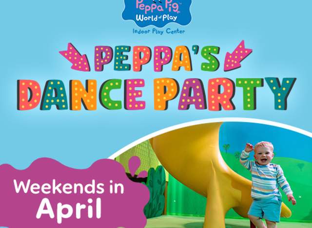 Peppa's Dance Party at PEPPA PIG World of Play Dallas