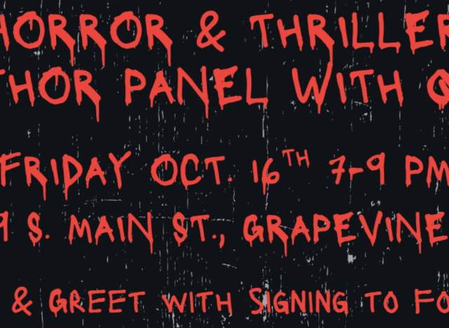 Horror Fest 2.0 Kick Off - Author Panel Event!