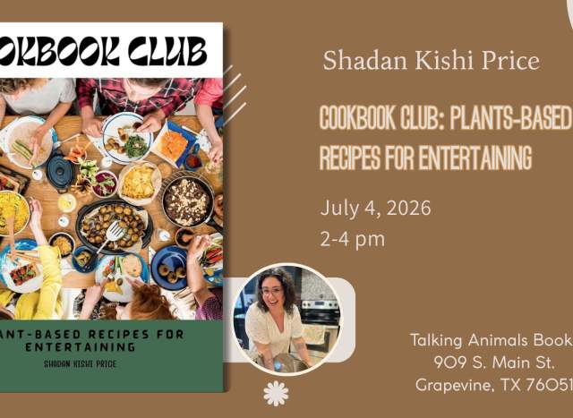 Cookbook Club Author Shadan Kishi Price: Plant-Based Recipes for Entertaining