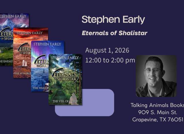 Local Author Stephen Early: Eternals of Shalistar