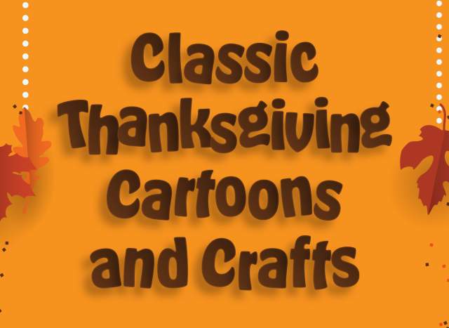 Thanksgiving Cartoons & Crafts