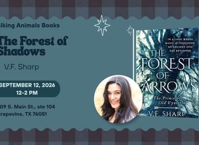Local Author VF Sharp: The Forest of Shadows
