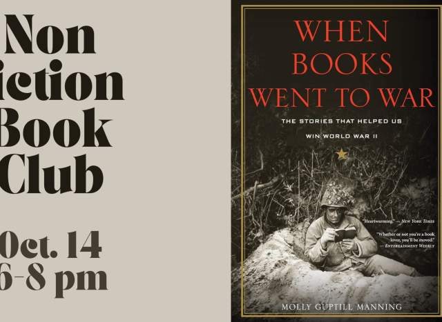 October Nonfiction Book Club at Talking Animals Books