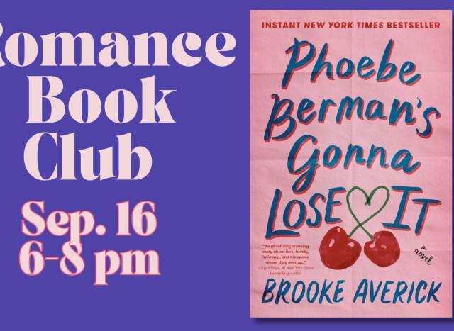 September Romance Book Club at Talking Animals Books