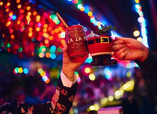 Bad Santa's Boathouse Pop Up Bar