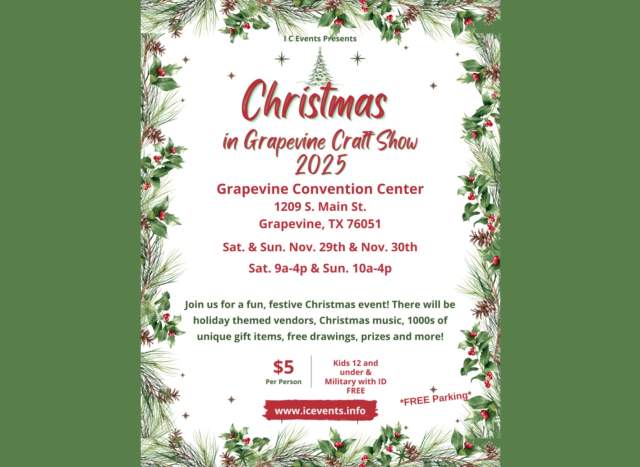 Christmas in Grapevine Craft Show