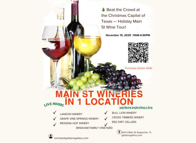Holiday Main Street Wine Tour