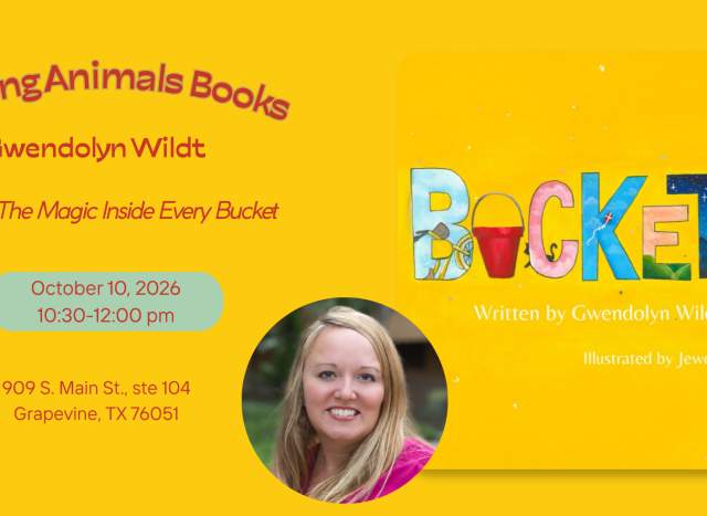 Local Author Gwendolyn Wildt: BUCKETS