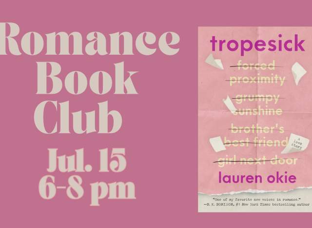July Romance Book Club at Talking Animals