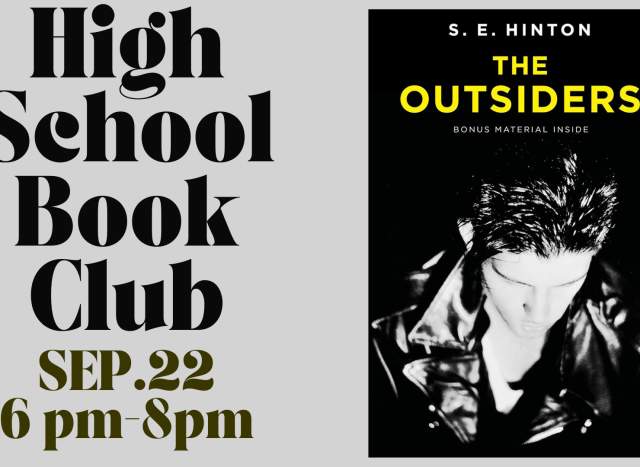 September High School Book Club at Talking Animals Books