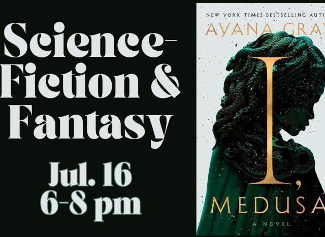 July Science-Fiction & Fantasy Book Club at Talking Animals Books