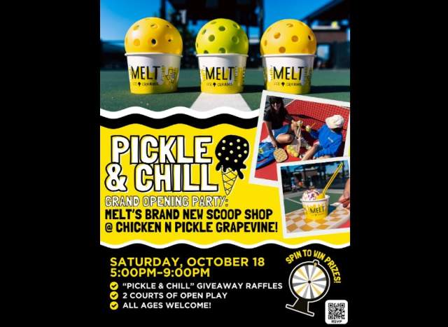 MELT Ice Cream Grand Opening Party at Chicken N Pickle
