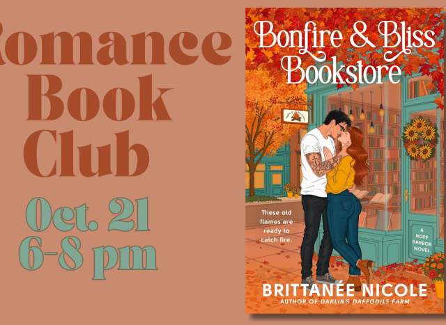 October Romance Book Club: Bonfire & Bliss Bookstore
