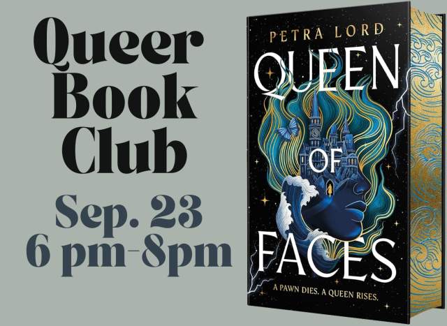 September Queer Book Club at Talking Animals Books