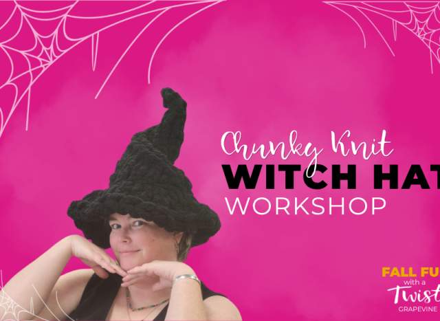 NEW Chunky Knit Witch Hat Workshop