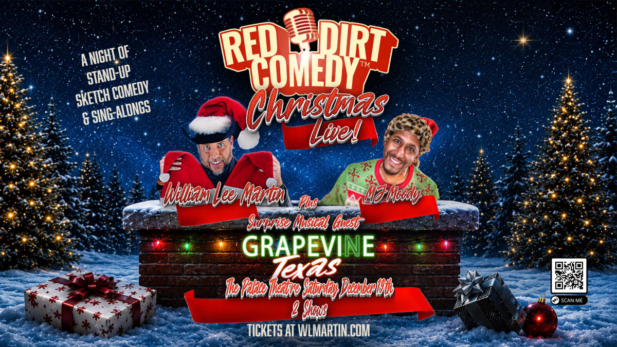 Red Dirt Comedy Christmas Show with William Lee Martin and Friends