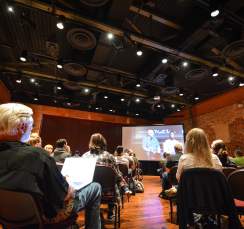 Meeting taking place at Lancaster Theatre in Grapevine, Texas