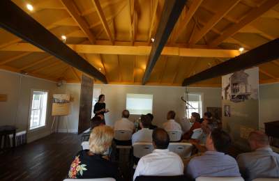 Tour being given in Grapevine, Texas