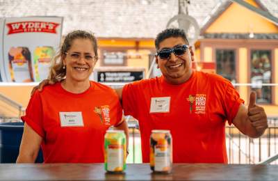 Volunteers at Main Street Fest