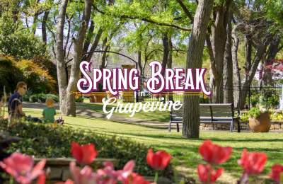 Spring Break in Grapevine graphic