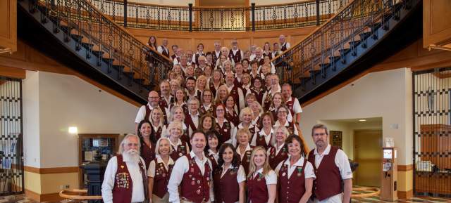 Group photo of the Grapevine Wine Pouring Society for 2026