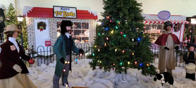 Hometown Christmas Exhibit in Grapevine, Texas during Christmas Capital of Texas