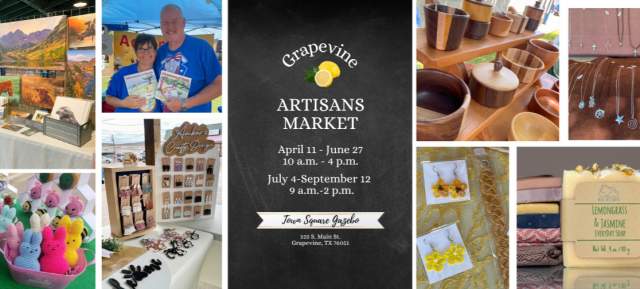 Grapevine Artisan Market Hero graphic