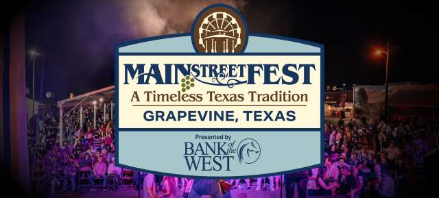 Graphic for Main Street Fest in Grapevine, Texas