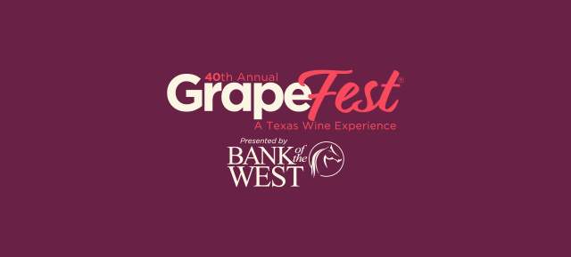 Graphic for the 40th Annual GrapeFest in Grapevine, Texas