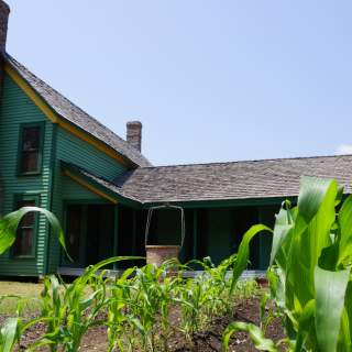 View of Historic Nash Farm in Grapevine, Texas