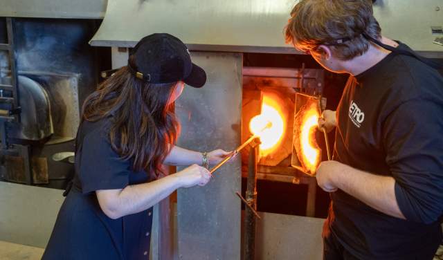 Vetro Glassblowing Studio & Gallery in Grapevine, Texas