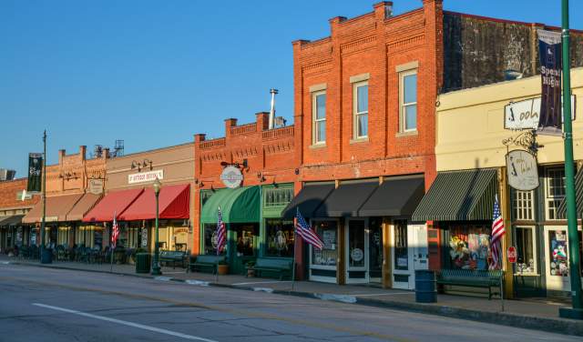 Historic Main Street in Grapevine