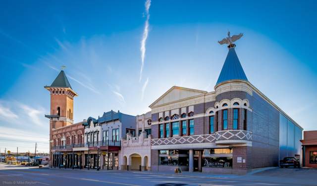 Grapevine Convention & Visitors Bureau building and visitor center in Grapevine, Texas
