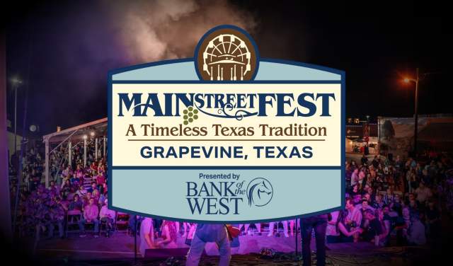 Graphic for Main Street Fest in Grapevine, Texas