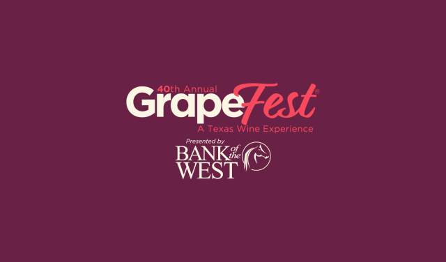 Graphic for the 40th Annual GrapeFest in Grapevine, Texas
