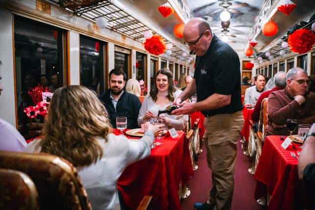 Grapevine Vintage Railroad's Sweetheart Wine Train