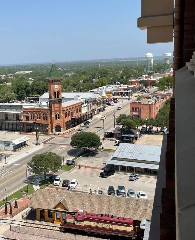 GVRR from Grapevine Main Tower