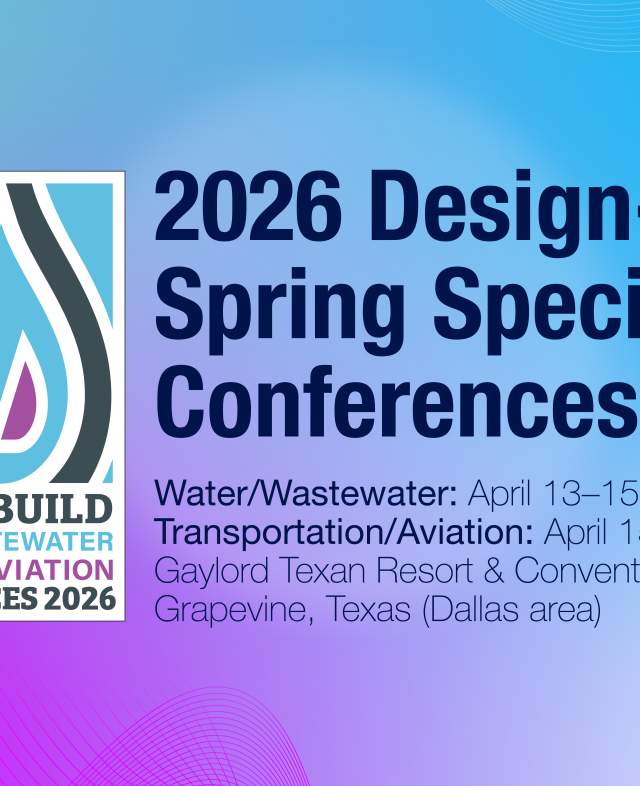 Header for Design-Build Conferences in Grapevine, Texas