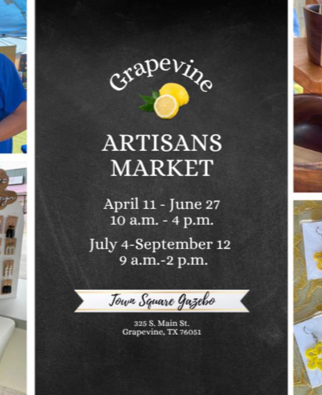 Grapevine Artisan Market Hero graphic