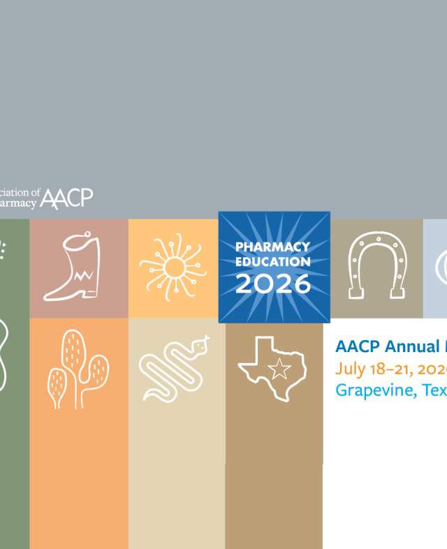Graphic for Pharmacy Education 2026 held at Gaylord Texan Resort in Grapevine, Texas