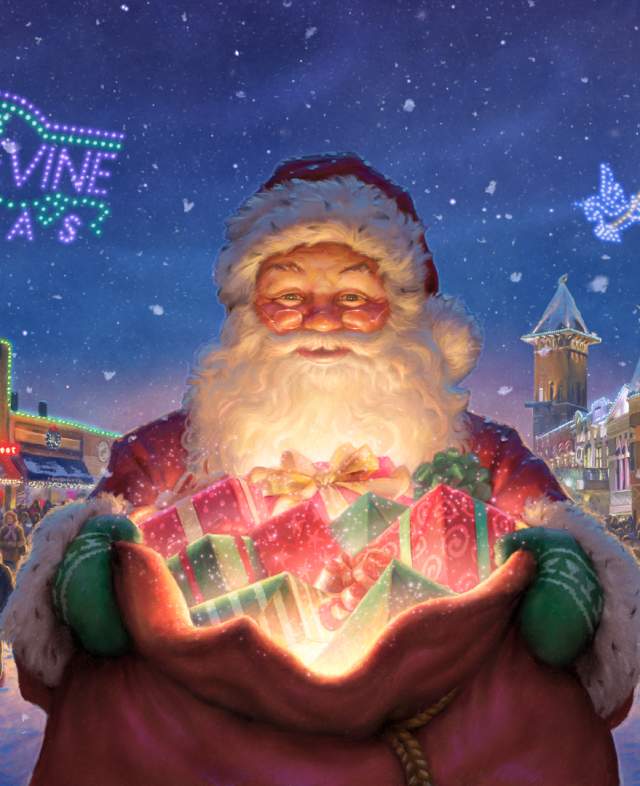 Graphic for the Christmas Capital of Texas in Grapevine, Texas