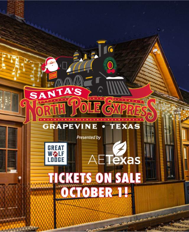 Graphic for Santa's North Pole Express in Grapevine, Texas