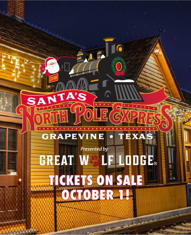 Graphic for Santa's North Pole Express in Grapevine, Texas