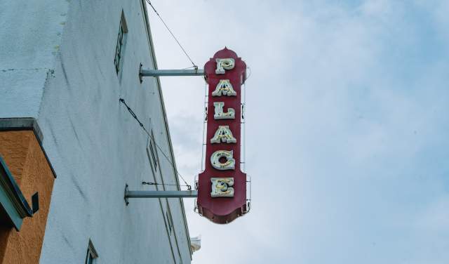 Palace sign