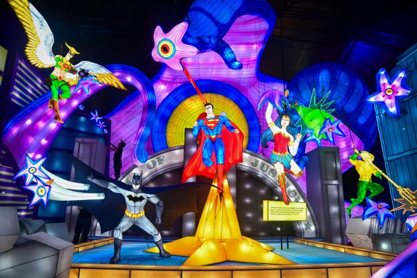 Image of Universe of Light DC exhibit at Gaylord Texan Resort in Grapevine, Texas