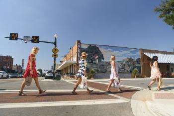 Shopping on Main Street