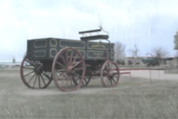 Picture of a 1870 Studebaker Wagon