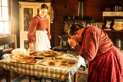 Farmhands at Historic Nash Farm in Grapevine, Texas