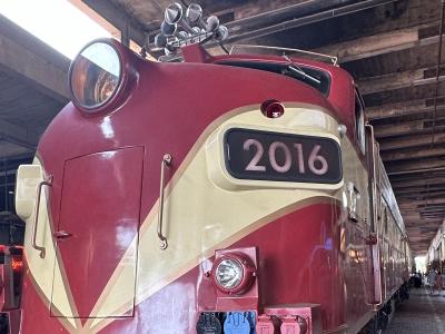 Grapevine Vintage Railroad train at Fort Worth Stockyards